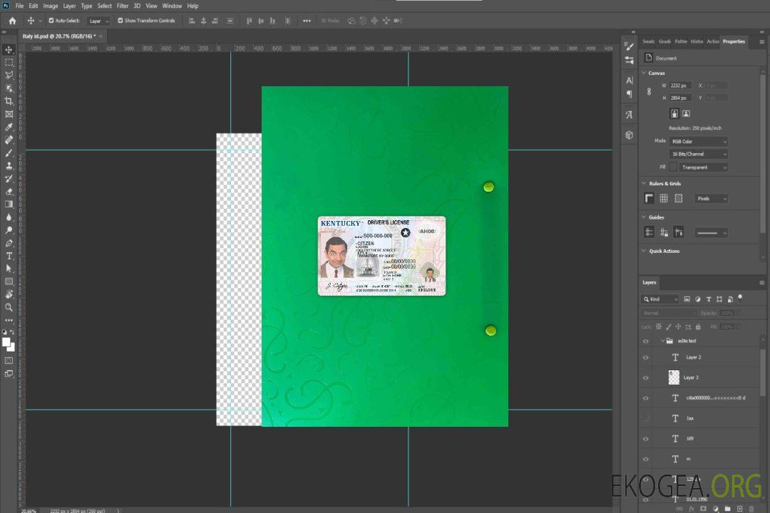 USA Kentucky DL photolook AVANT template USA Kentucky DL photolook AVANT template